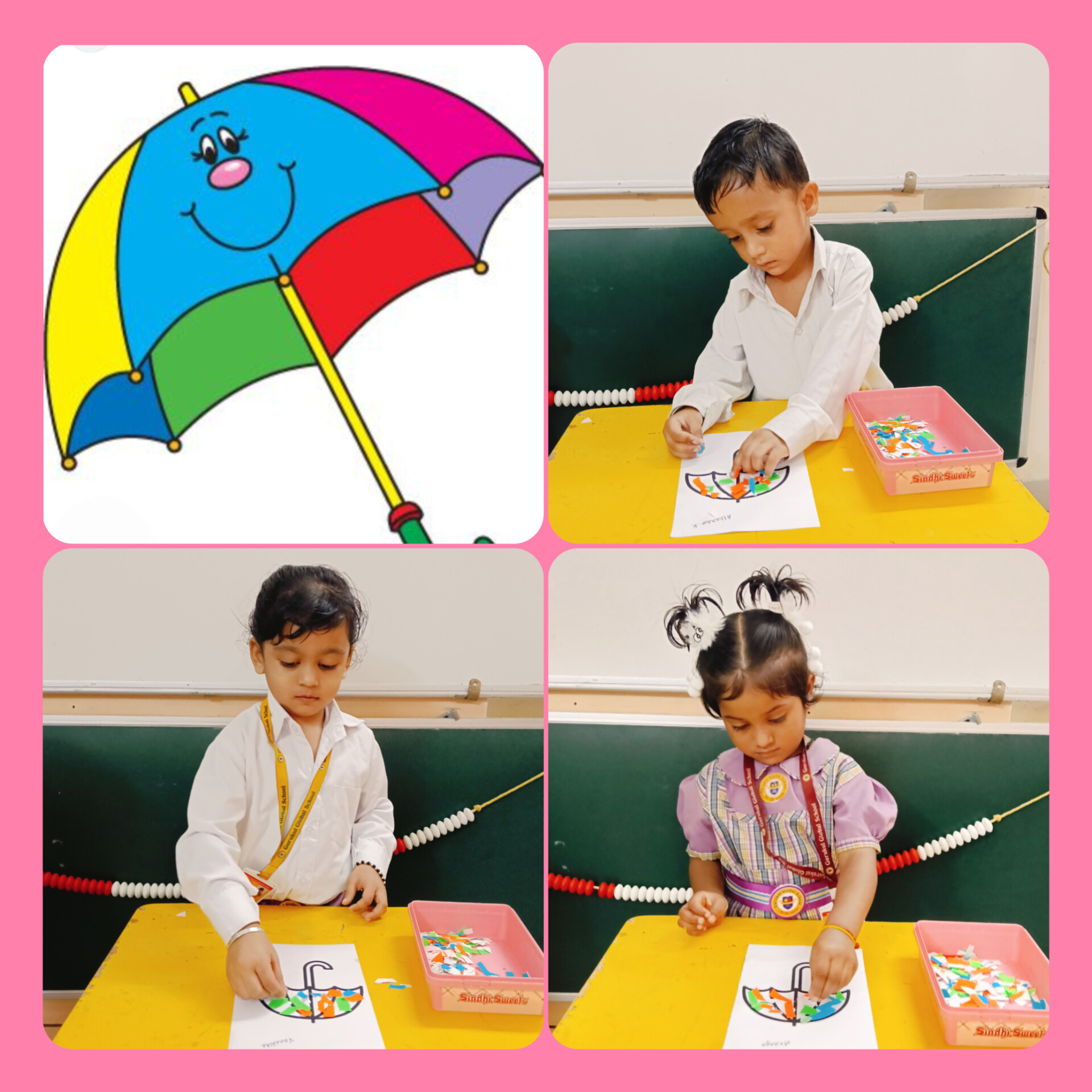 A Colorful ‘Umbrella Utopia’ Day In Nursery 