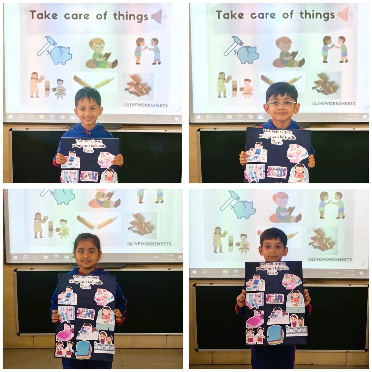 Our Little Stars Learn To Keep Things Neat!