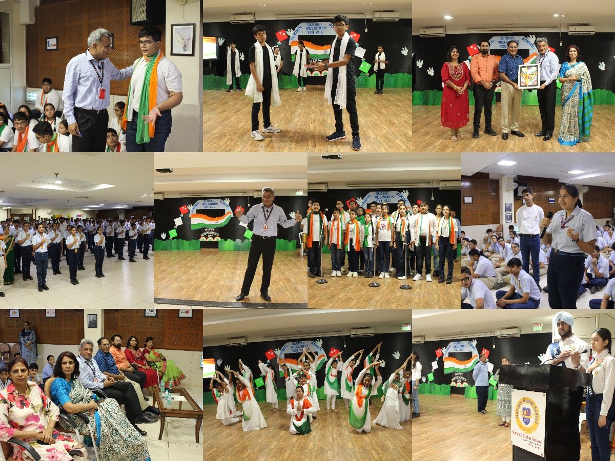 Gurukul_Global_ School _organised_ A_ Special_ Assembly_ On_ The_ Occasion_ Of _77th _Independence_ Day